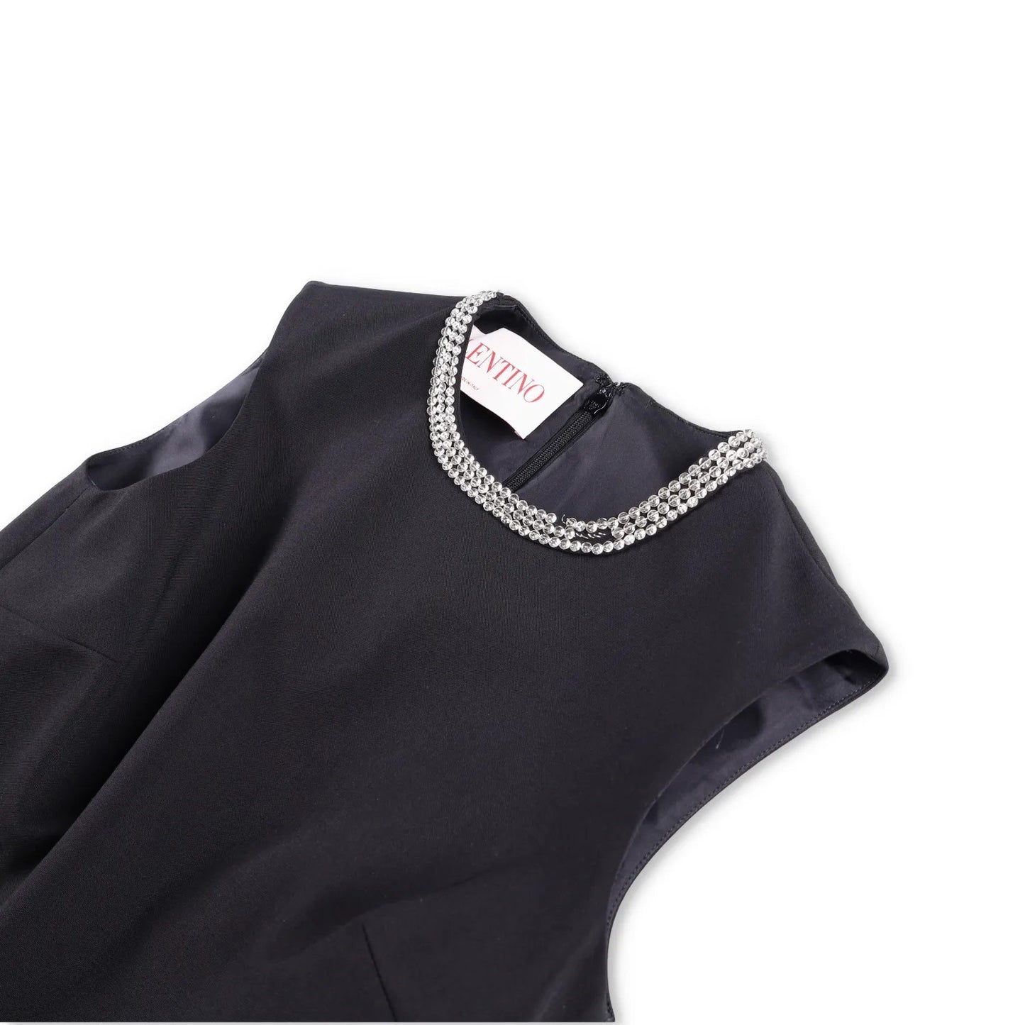 VALENTINO GARAVANI Womens Jumpsuit Embroidered One-Piece Black Size 38 RRP 5690 — View 6