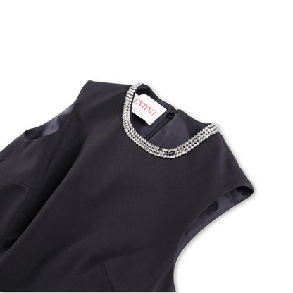 VALENTINO GARAVANI Womens Jumpsuit Embroidered One-Piece Black Size 38 RRP 5690 — View 6