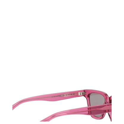 SAINT LAURENT Womens Square Sunglasses Pink Acrylic Tinted Lens One Size RRP 250 — View 8