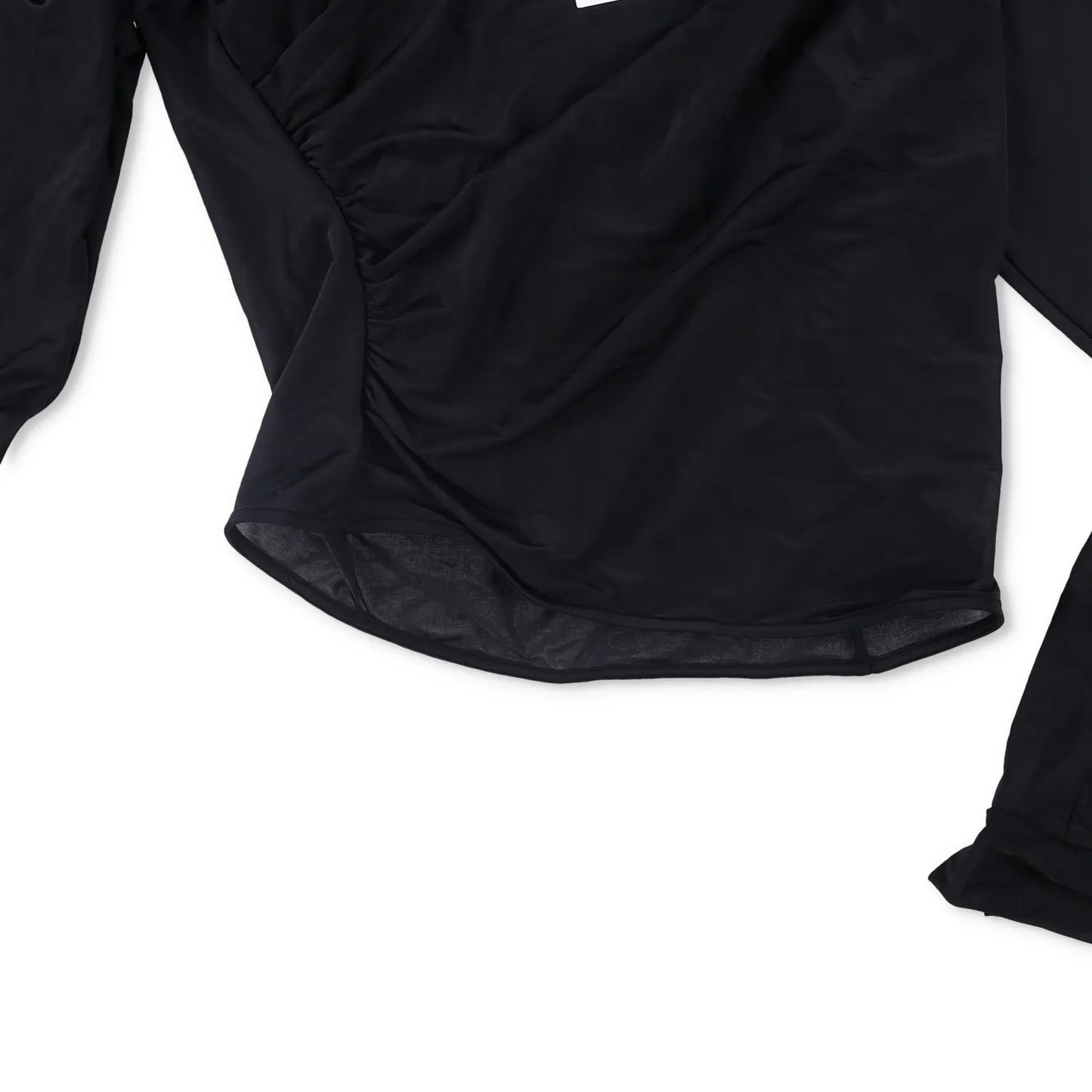 GAUGE81 Womens Alia Shirt Black V Neck Stretch Blouse Lightweight 44 RRP 320 — View 3