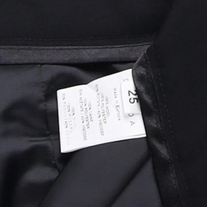 DELADA Mens Cargo Trousers Black Wool Blend Elastic Cuffs Size 25 RRP 250 — View 9