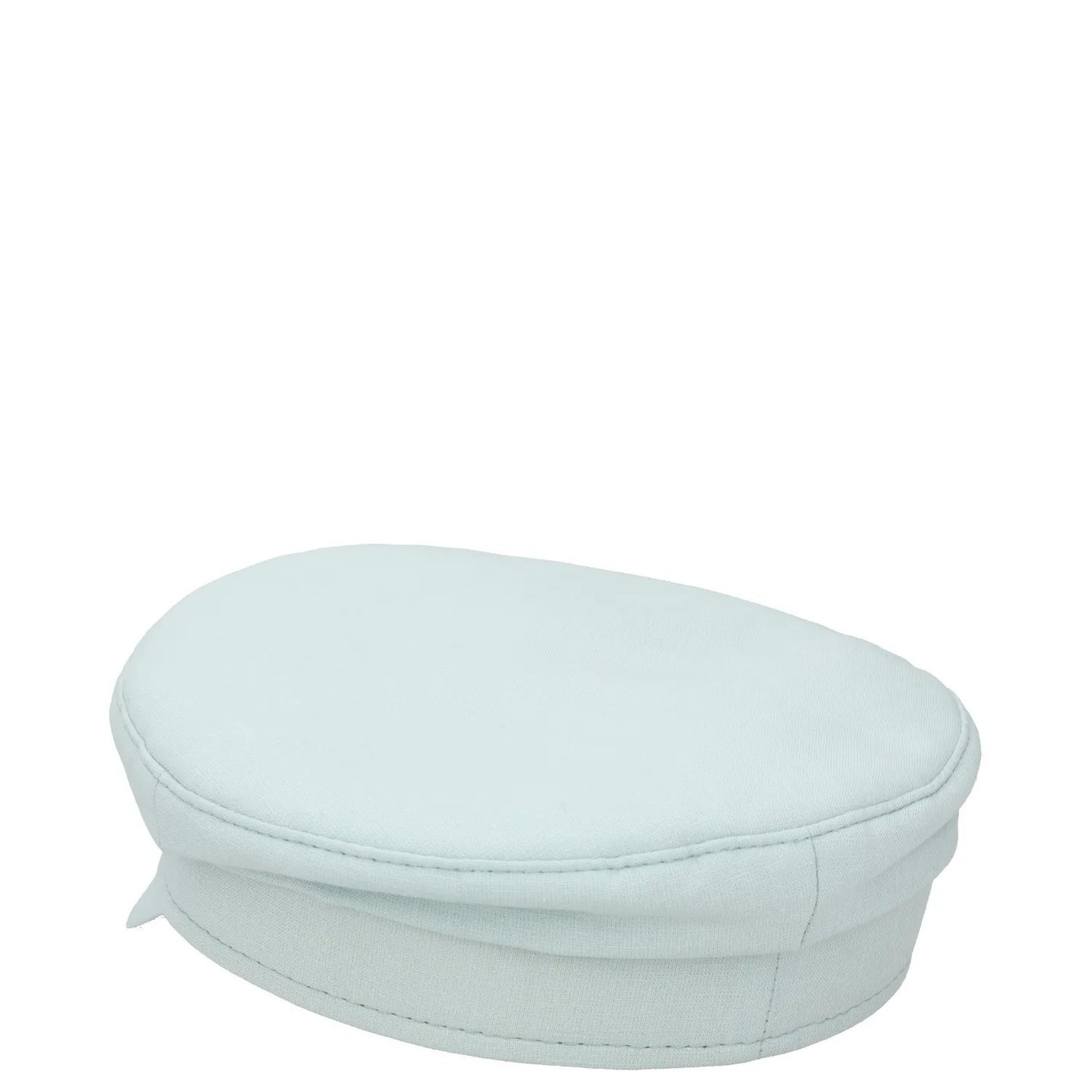 RUSLAN BAGINSKIY Womens Monogram Linen Baker Boy Hat Green Logo M RRP 250 — View 4