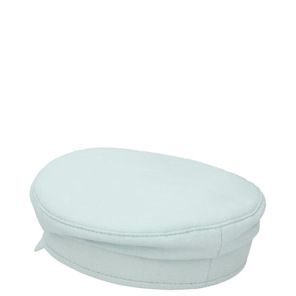 RUSLAN BAGINSKIY Womens Monogram Linen Baker Boy Hat Green Logo M RRP 250 — View 4