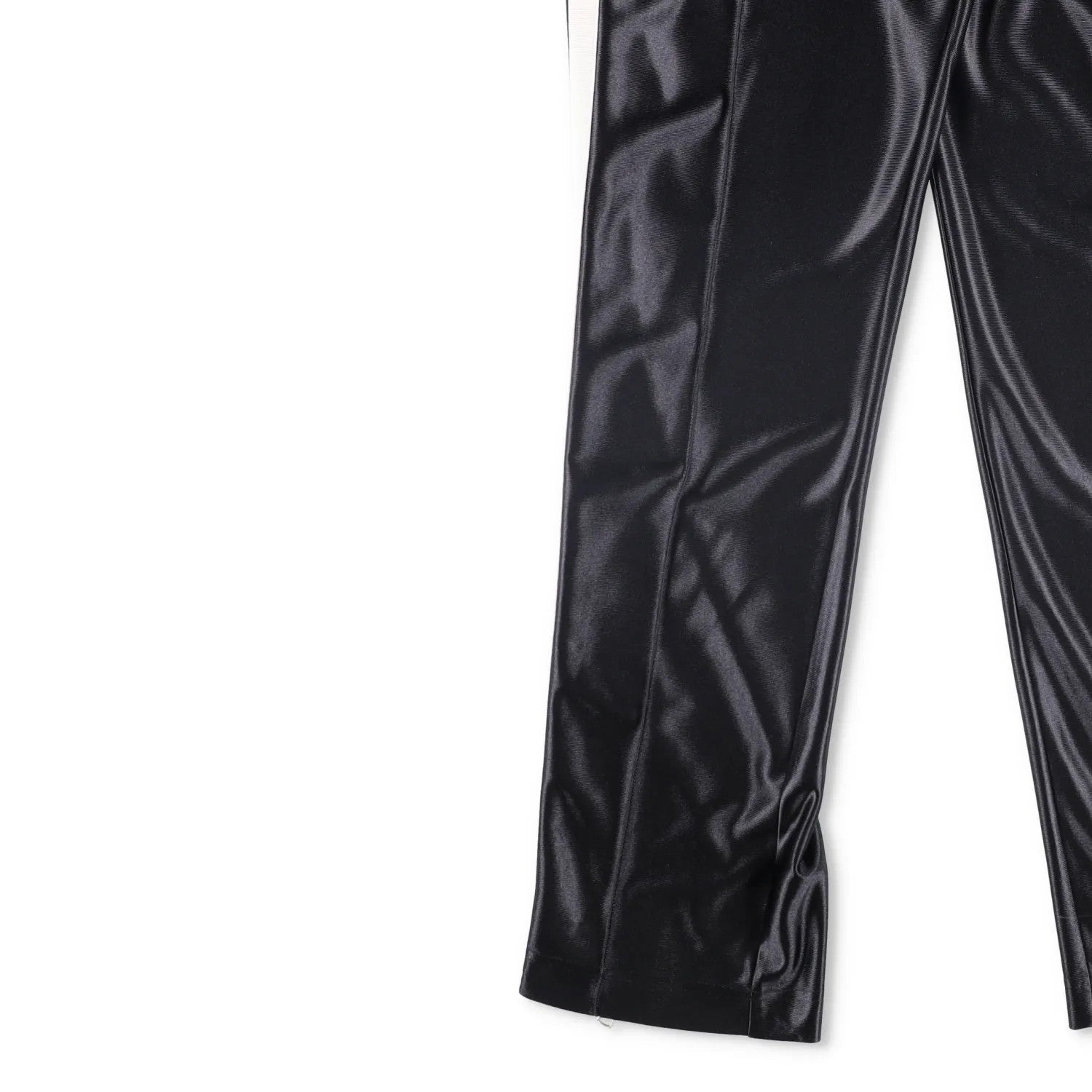 MONCLER GENIUSXPalm Angels Womens Shiny Side Stripe Track Pants Black XS RRP375 — View 3