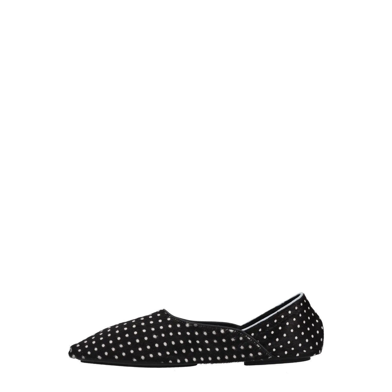 HAIDER ACKERMANN Mens Slip On Shoes Flat Black Leather Polka Dot EU 41 RRP 690 — View 4