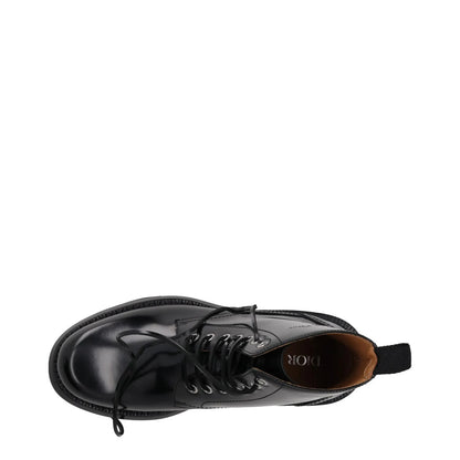 DIOR HOMME Mens Carlo Combat Boots Patent Leather Black Lace Up UK 12 RRP 1150 — View 7