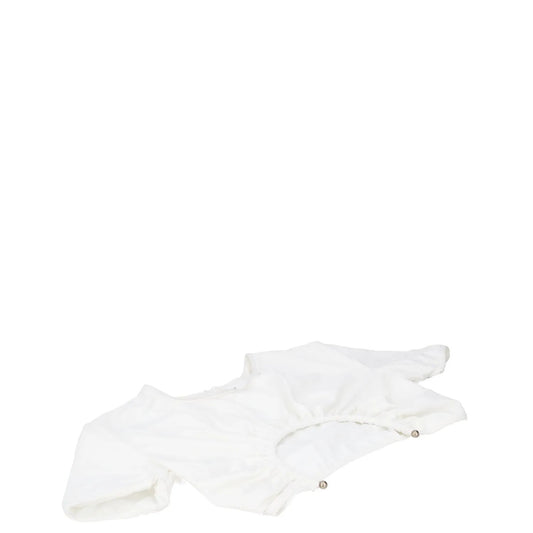 CHRISTOPHER ESBER Womens U Prong Bikini Top Short Sleeve Crew White UK 8 RRP 150 — View 2