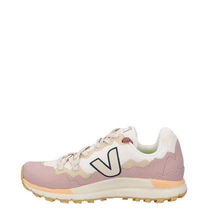 VEJA Womens Trainer Pink Synthetic Low Top Lace Up Multicoloured UK 3 RRP 140 — View 4