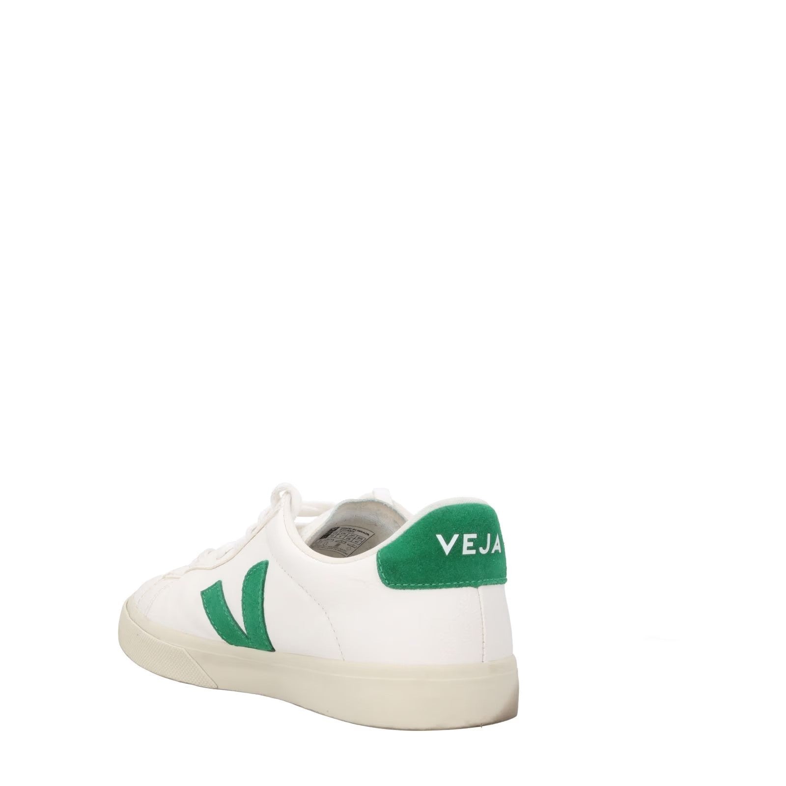 VEJO Womens Campo Paros Sneakers Low Top Lace Up White Green Leather UK 9 RRP136 — View 5