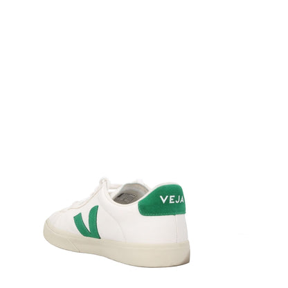 VEJO Womens Campo Paros Sneakers Low Top Lace Up White Green Leather UK 9 RRP136 — View 5
