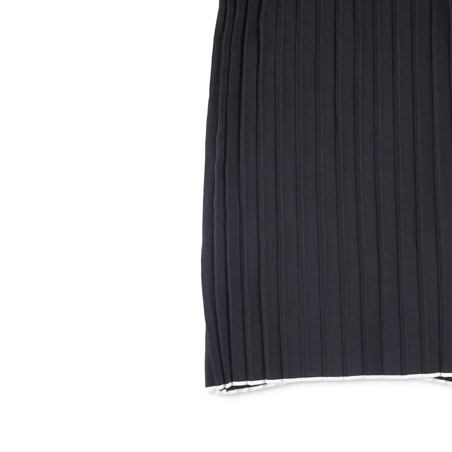 JACQUEMUS Women La Haut Maille Plisse Blouse Black Knit Pleated Square 40 RRP275 — View 3