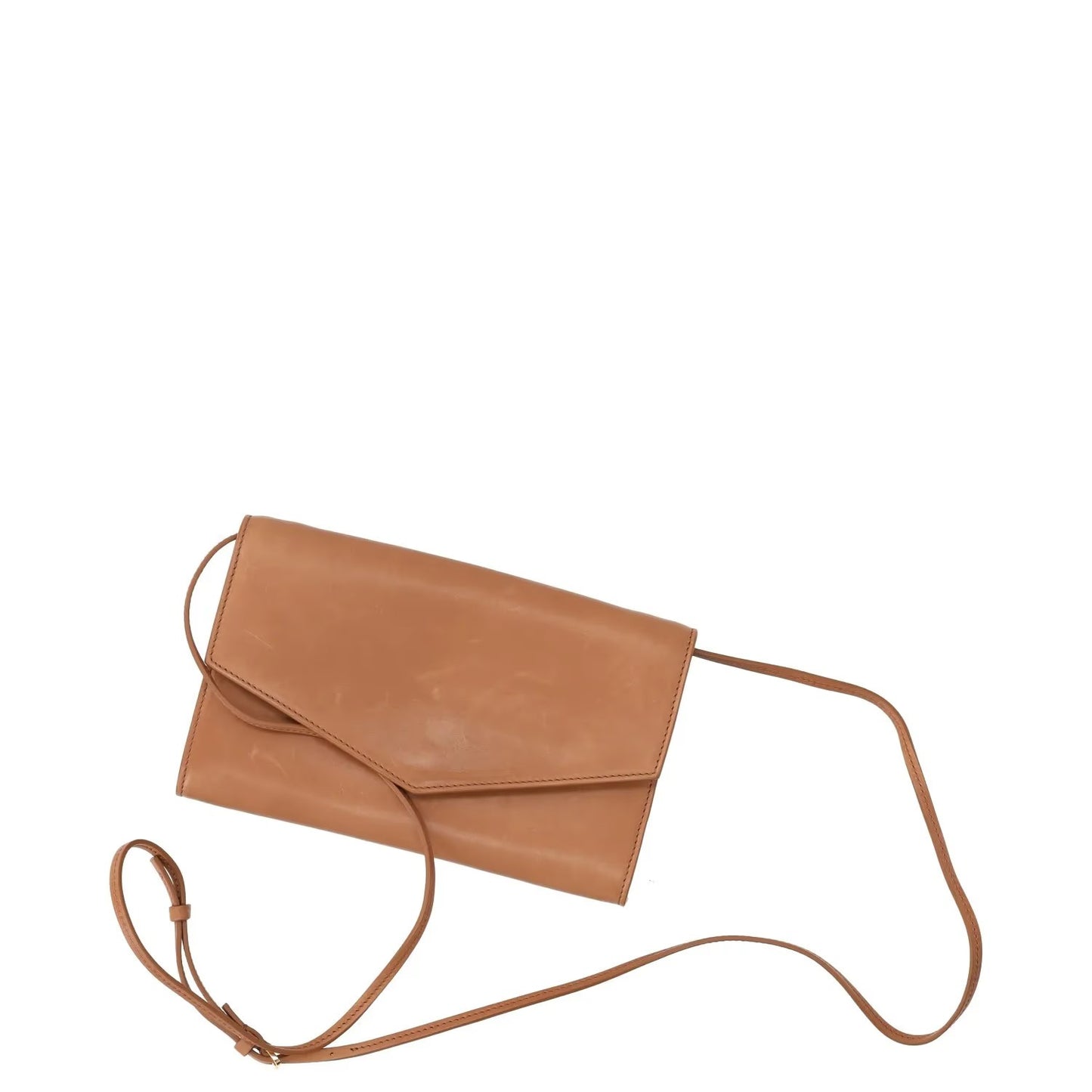 THE ROW Womens Envelope Wallet Brown Leather Folding One Size RRP 1290 — View 7