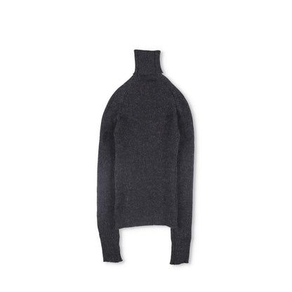 CARCEL Womens Turtle Neck Jumper Baby Alpaca Wool Pullover Grey Size 3 RRP 300 — View 10