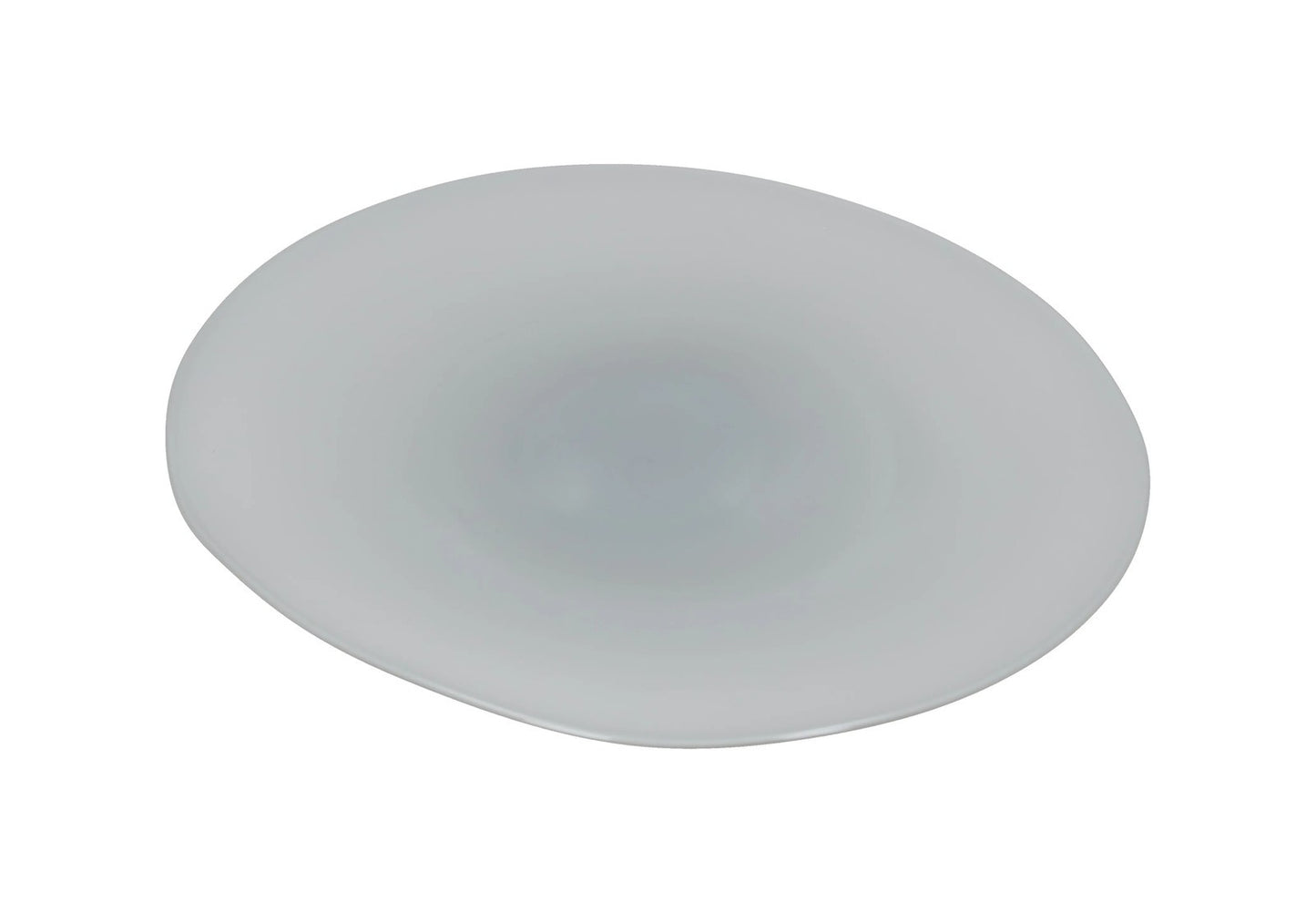Helle Mardahl Bon Bon Plate Glass White Blue Smooth Round One Size RRP 235 — View 4