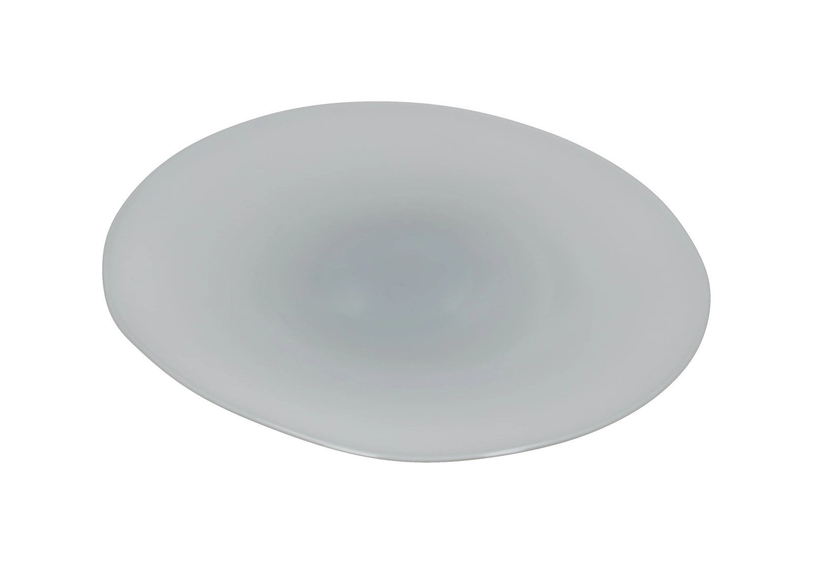 Helle Mardahl Bon Bon Plate Glass White Blue Smooth Round One Size RRP 235 — View 4