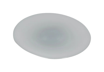 Helle Mardahl Bon Bon Plate Glass White Blue Smooth Round One Size RRP 235 — View 4