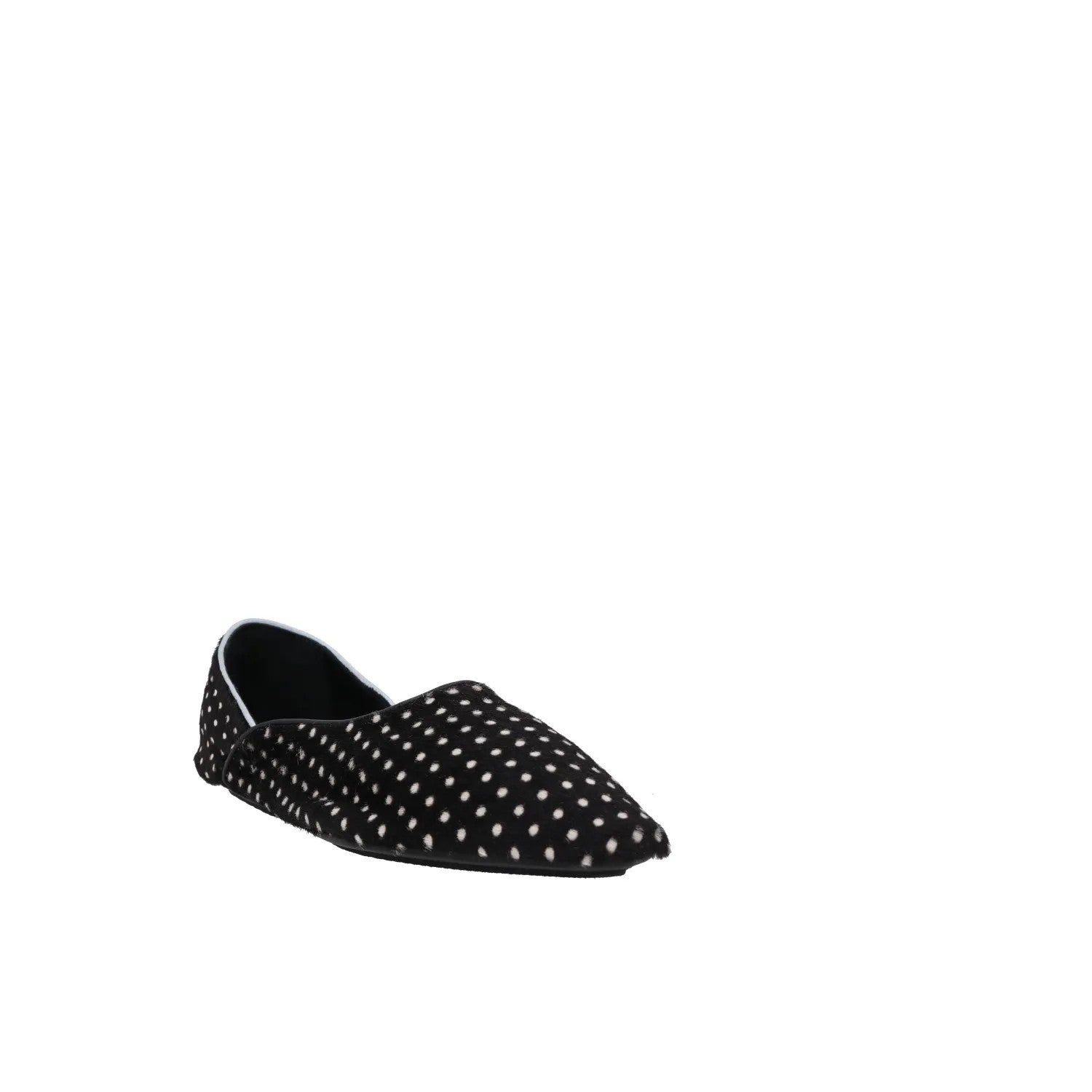 HAIDER ACKERMANN Mens Slip On Shoes Flat Black Leather Polka Dot EU 41 RRP 690 — View 2