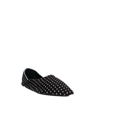 HAIDER ACKERMANN Mens Slip On Shoes Flat Black Leather Polka Dot EU 41 RRP 690 — View 2