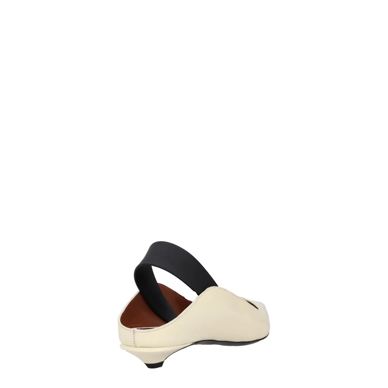 PROENZA SCHOULER Womens Slingback Heels Pointed Toe White Leather UK 3 RRP 700 — View 6