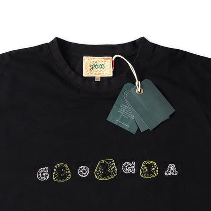 Glass Cypress Mens Georgia Black T-Shirt Short Sleeve Crew Neck Size XL RRP 175 — View 8