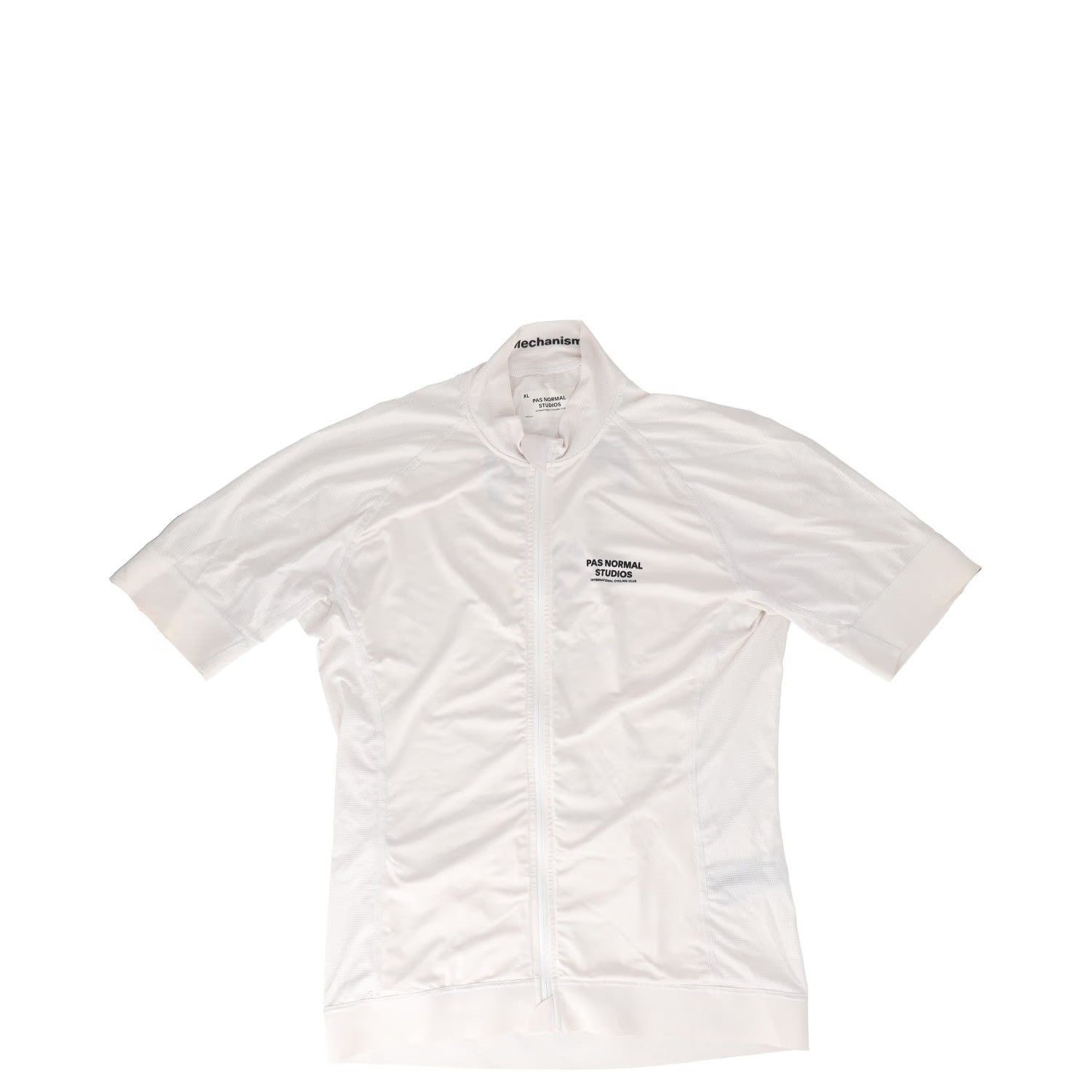 PAS NORMAL STUDIOS Womens Mechanism Jersey White Short Sleeve Size XL RRP 155