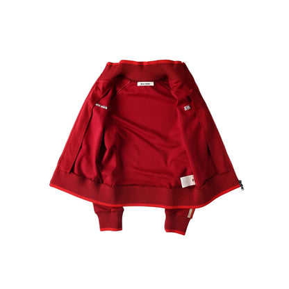 WALES BONNER Womens Shine Track Top Red High Neck Long Sleeve Size S RRP 645 — View 8