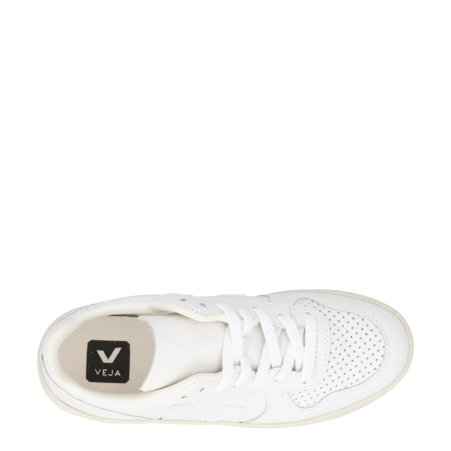 VEJA Womens V-10 Trainers Extra White Leather Low Tops Lace Up UK 2 RRP 140 — View 7