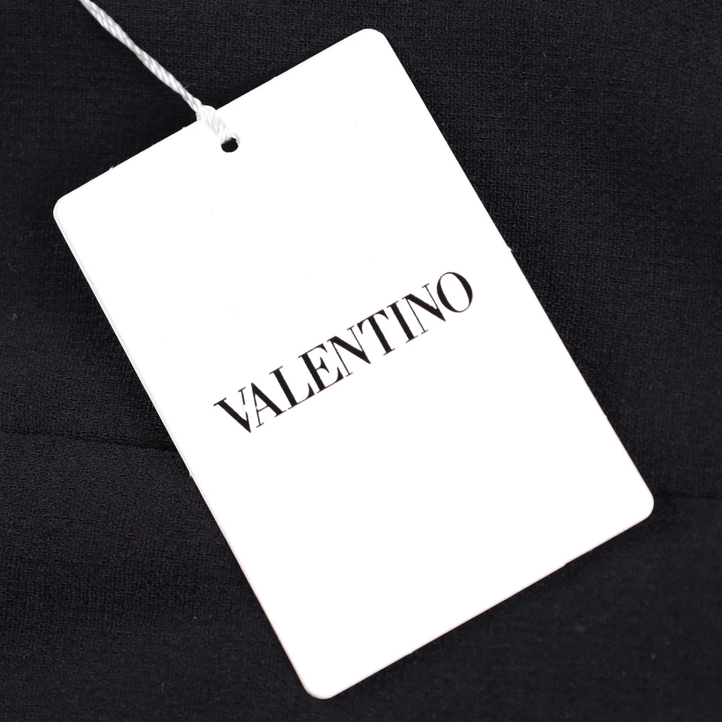 Valentino Womens Midi Dress Black Zip Long Sleeve Round Neck Size 38 RRP 1800 — View 7