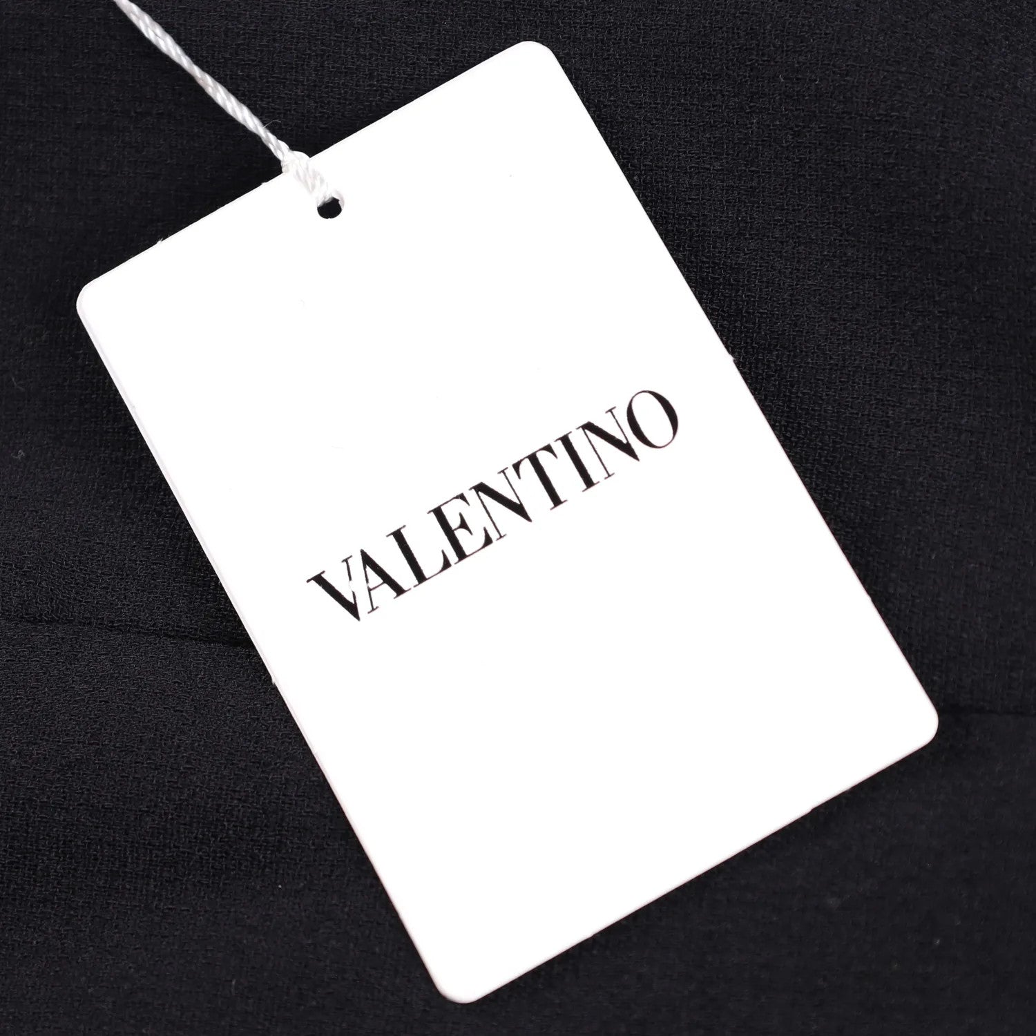 Valentino Womens Midi Dress Black Zip Long Sleeve Round Neck Size 38 RRP 1800 — View 7