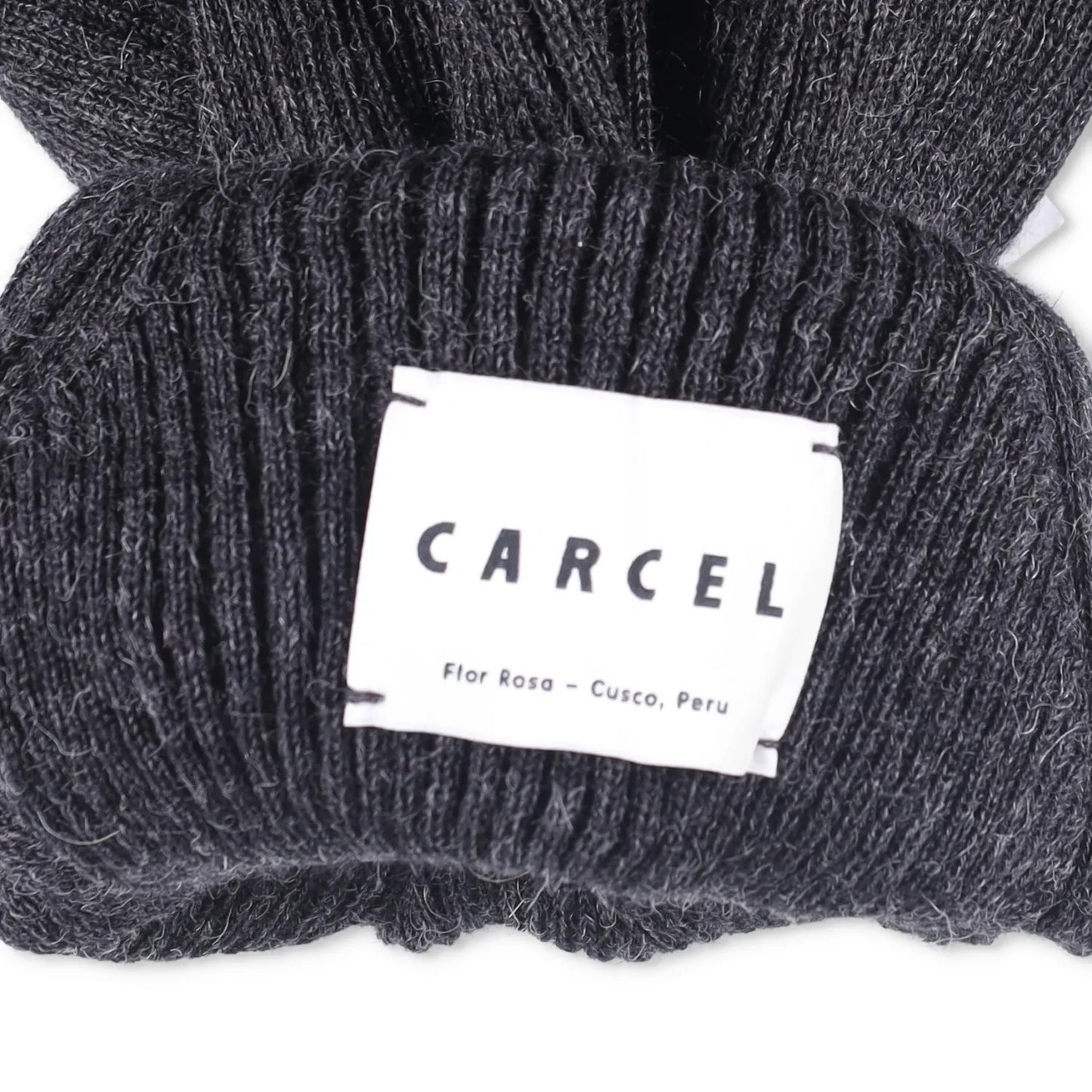 CARCEL Womens Turtle Neck Jumper Baby Alpaca Wool Pullover Grey Size 3 RRP 300 — View 9