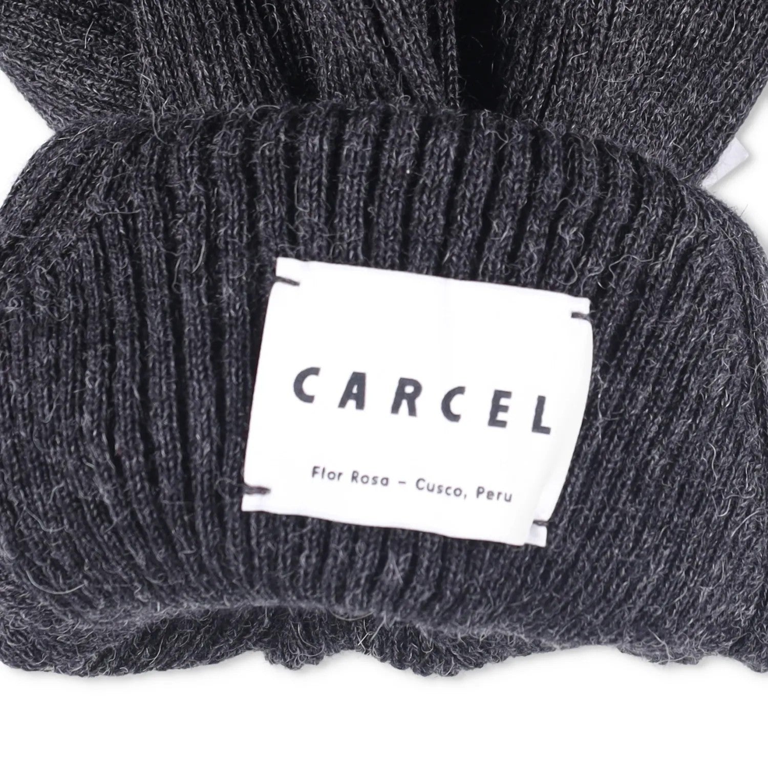 CARCEL Womens Turtle Neck Jumper Baby Alpaca Wool Pullover Grey Size 3 RRP 300 — View 9