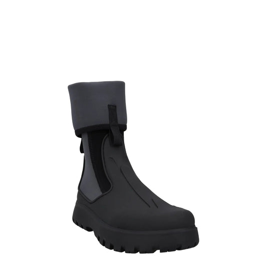 DIOR HOMME Mens Garden Rain Boots Black Synthetic Waterproof UK 12 RRP 855 — View 2