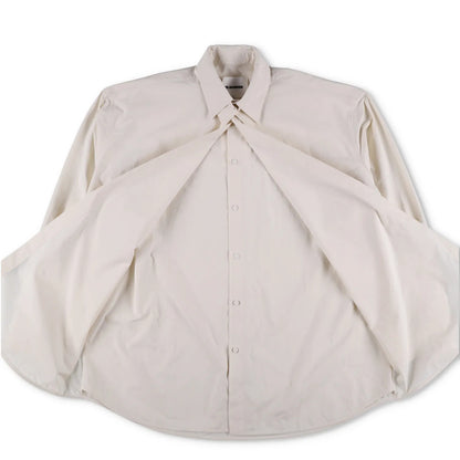 JIL SANDER Mens Button-Up Shirt Jewels Neutrals Collared Long Sleeve 42 RRP 1195 — View 4