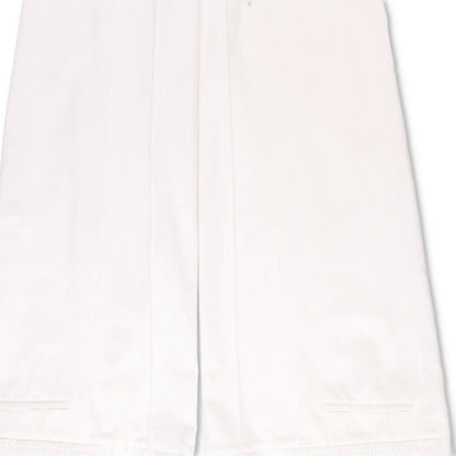BETTTER Womens Upside Down Pants Beige High Rise Cotton Trousers Size S RRP 1660 — View 4