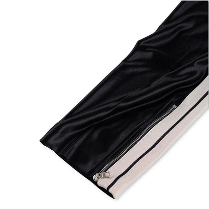 MONCLER GENIUSXPalm Angels Womens Shiny Side Stripe Track Pants Black XS RRP375 — View 6