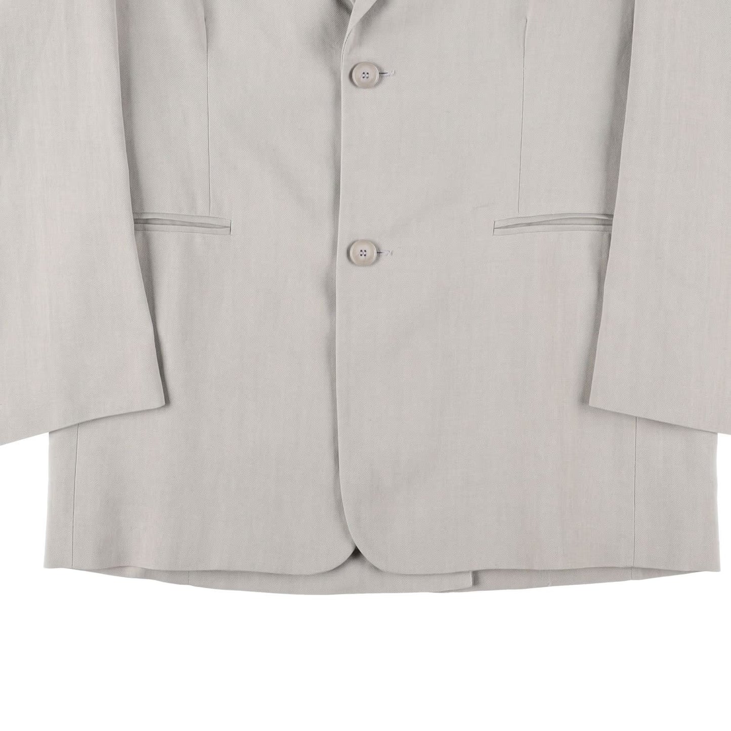 FRANKIE SHOP Womens Aiden Single Breasted Blazer Linen Sage Size S RRP 350 — View 3