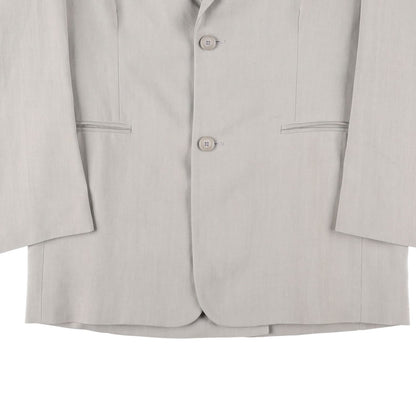FRANKIE SHOP Womens Aiden Single Breasted Blazer Linen Sage Size S RRP 350 — View 3