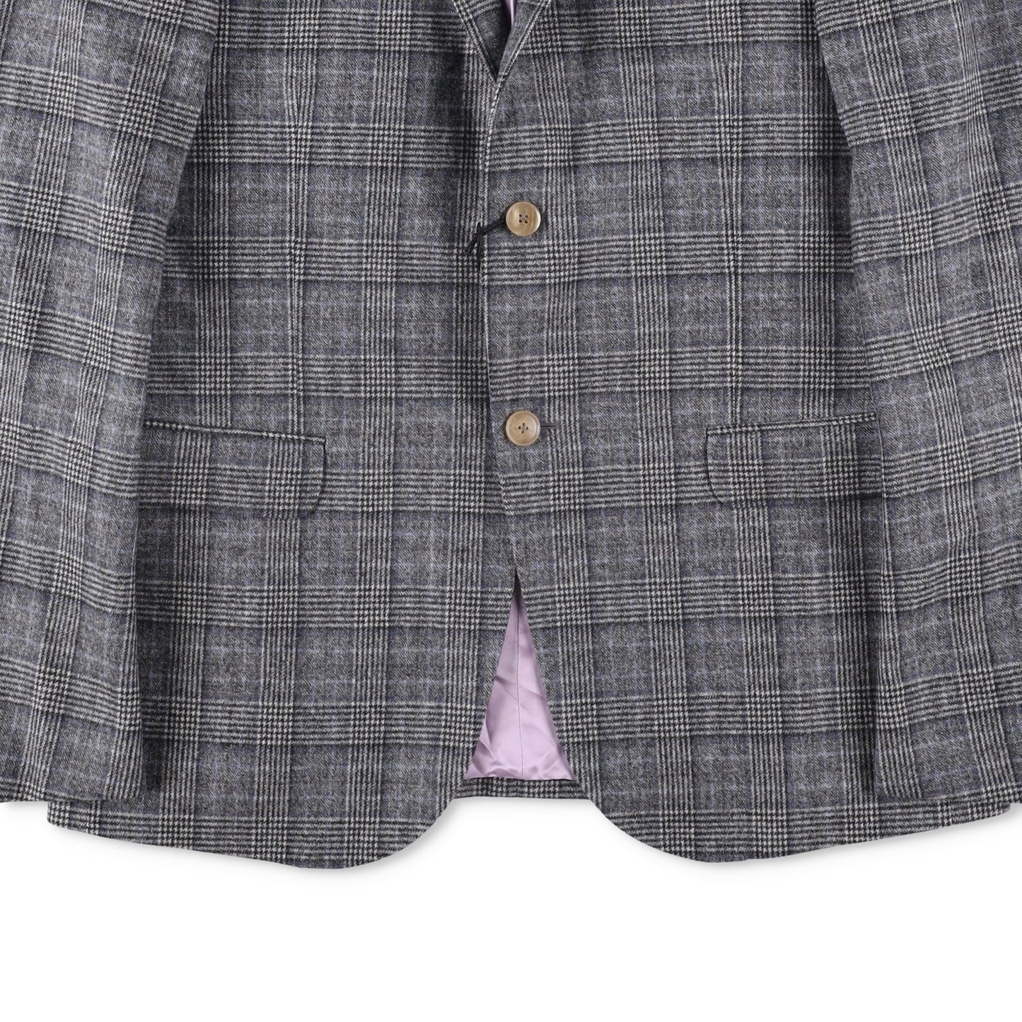 GUCCI Mens Wool Grey Check Blazer Size 7-50 Regular Long Sleeve RRP1750 — View 2