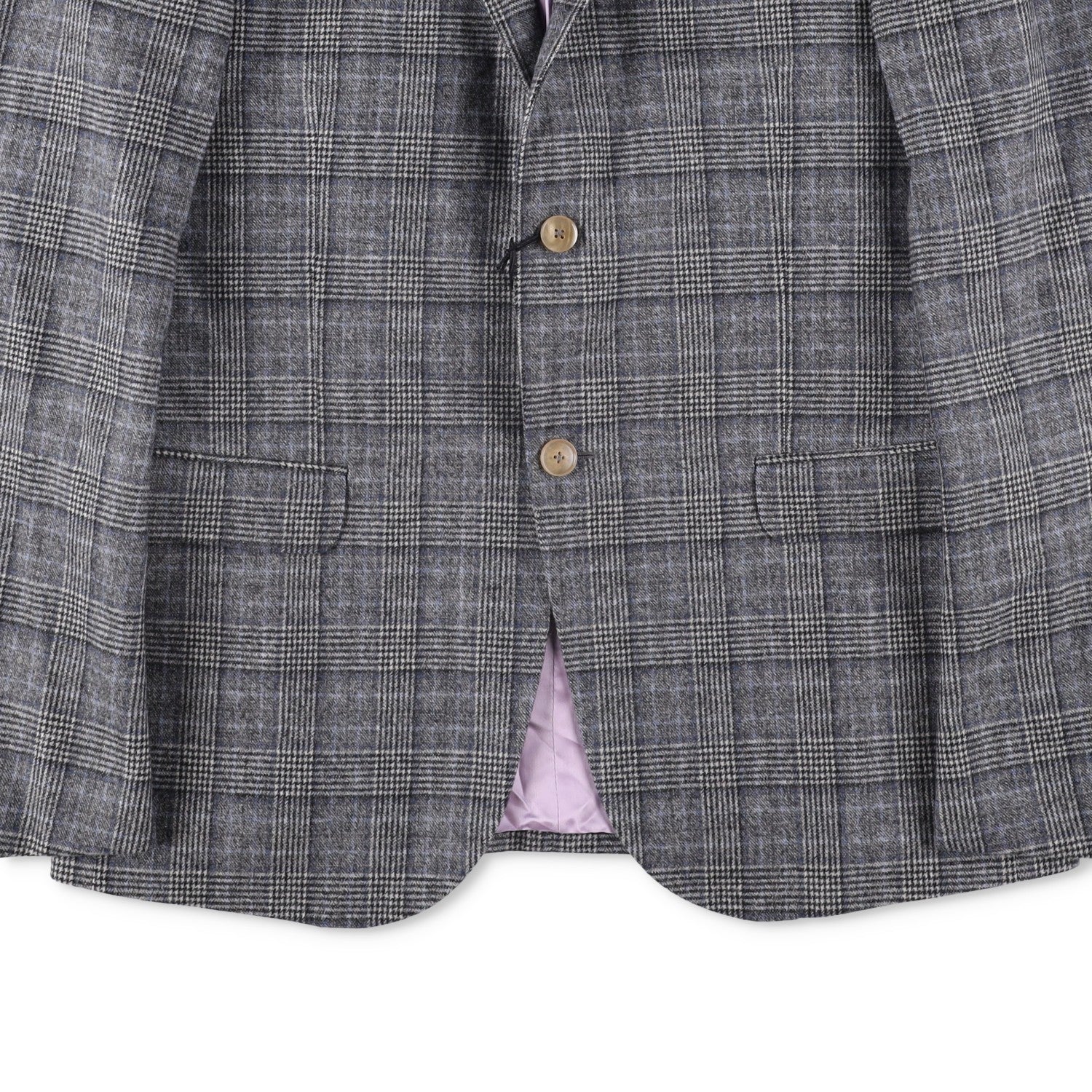 GUCCI Mens Wool Grey Check Blazer Size 7-50 Regular Long Sleeve RRP1750 — View 2