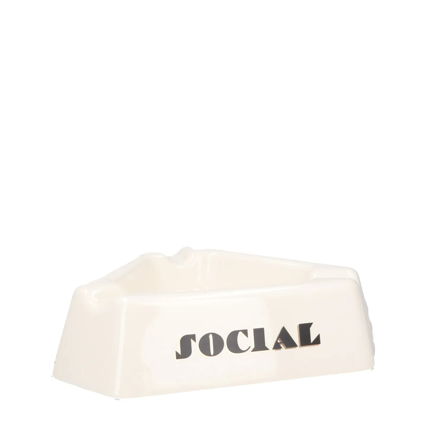 SELETTI X Diesel Social Smoker Ashtray White Glossy Porcelain OS RRP 130 — View 4