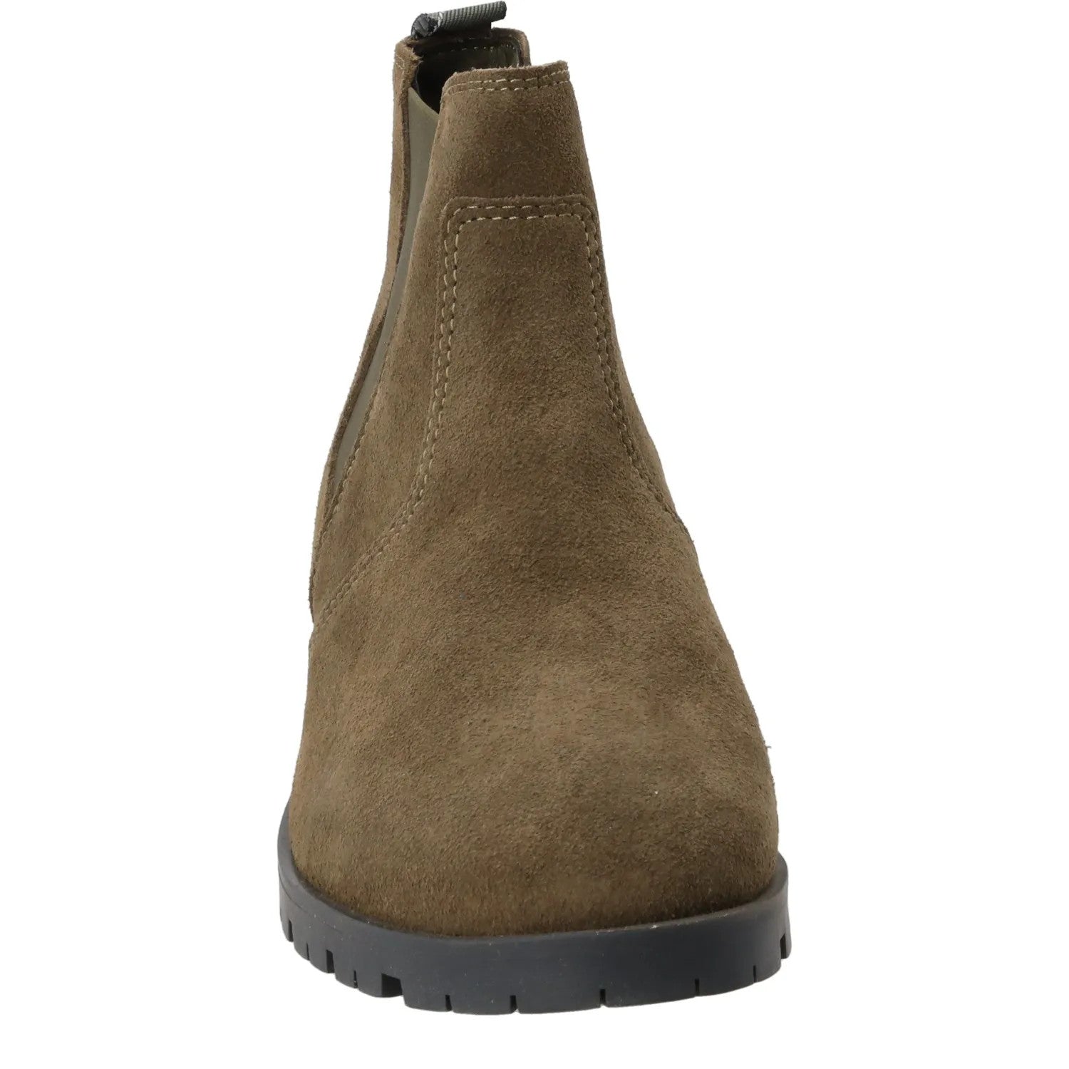BARBOUR Womens Nina Chelsea Boots Suede Casual Brown Slip On UK 3 RRP 129 — View 3