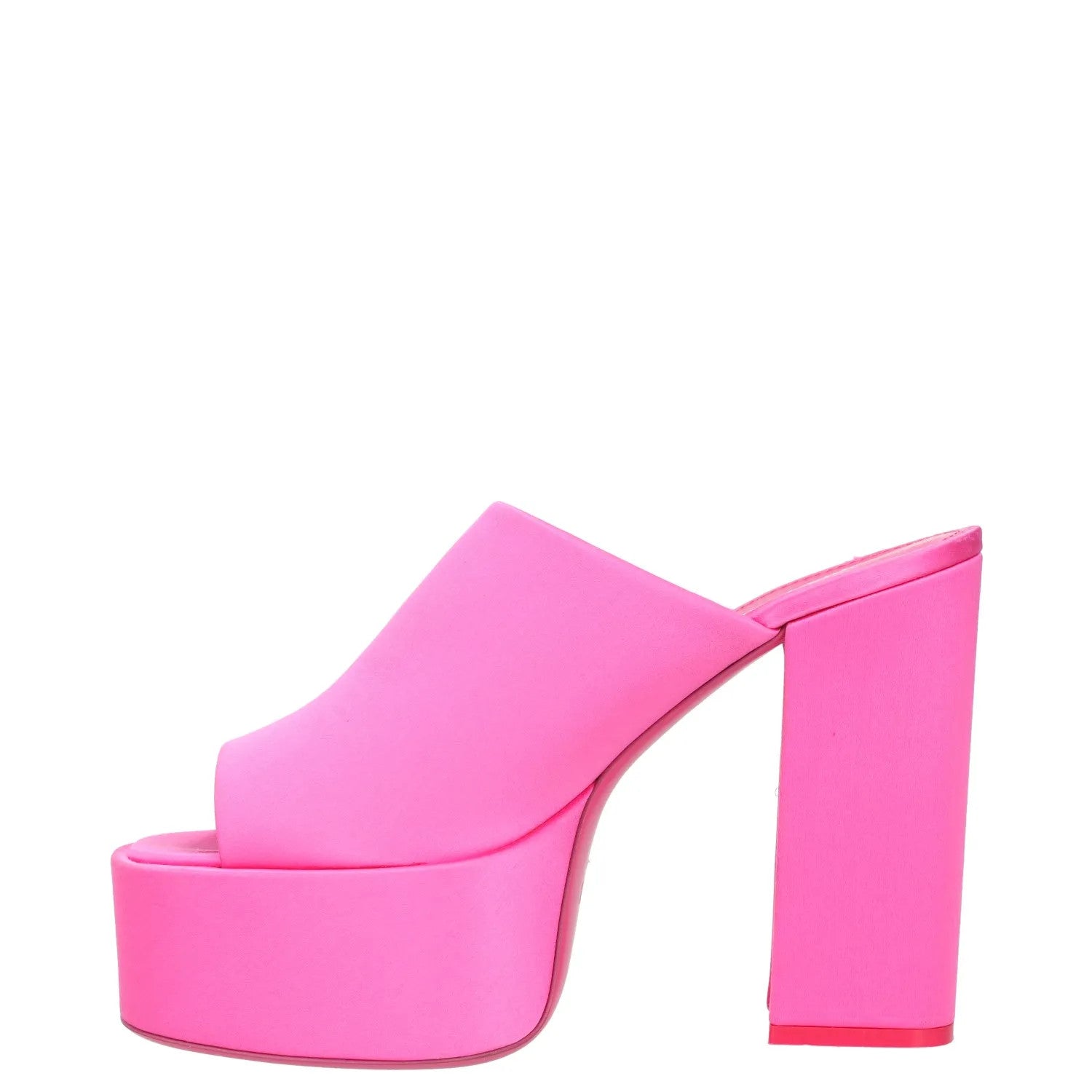 PARIS TEXAS Womens Heels Pink Synthetic Open Toe Platform Heel UK 7 RRP 300 — View 3