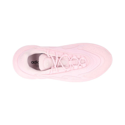 ADIDAS Kids Sneakers Ozelia J Pink Synthetic Low Top UK 4 RRP 95 — View 7