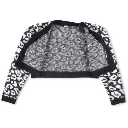 J.LINDEBERG Womens Mallory Cropped Cardigan Black White Long Sleeve XL RRP 190 — View 6