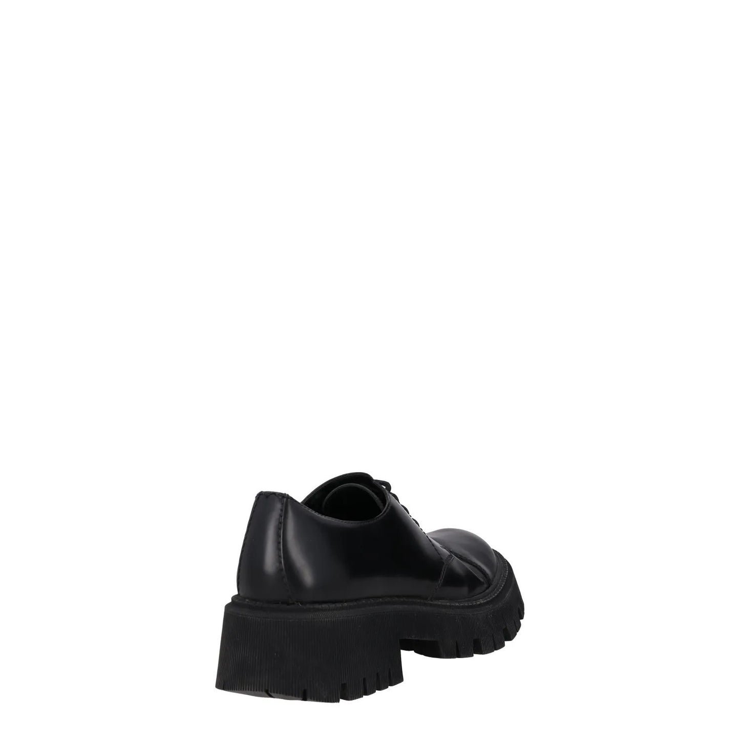 BALENCIAGA Mens Shoes Black Leather Chunky Sole Lace Up Casual UK 10 RRP 795 — View 6