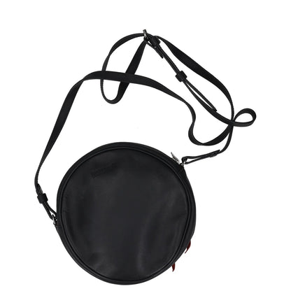 JUST CAVALLI Womens Shoulder Bag Black Red Leather Horse Design S RRP 300 — View 3