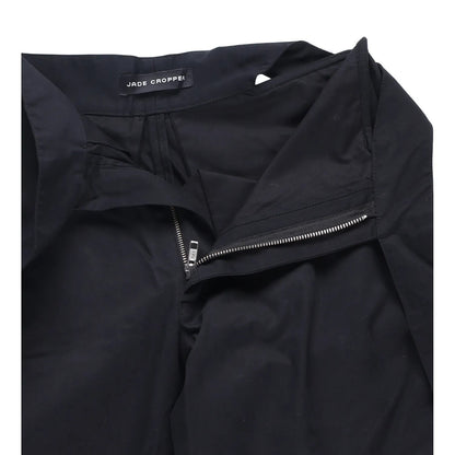 JADE CROPPER Womens Wrap Belt Cargo Trousers Black High Rise Wide Leg XS RRP 575 — View 9