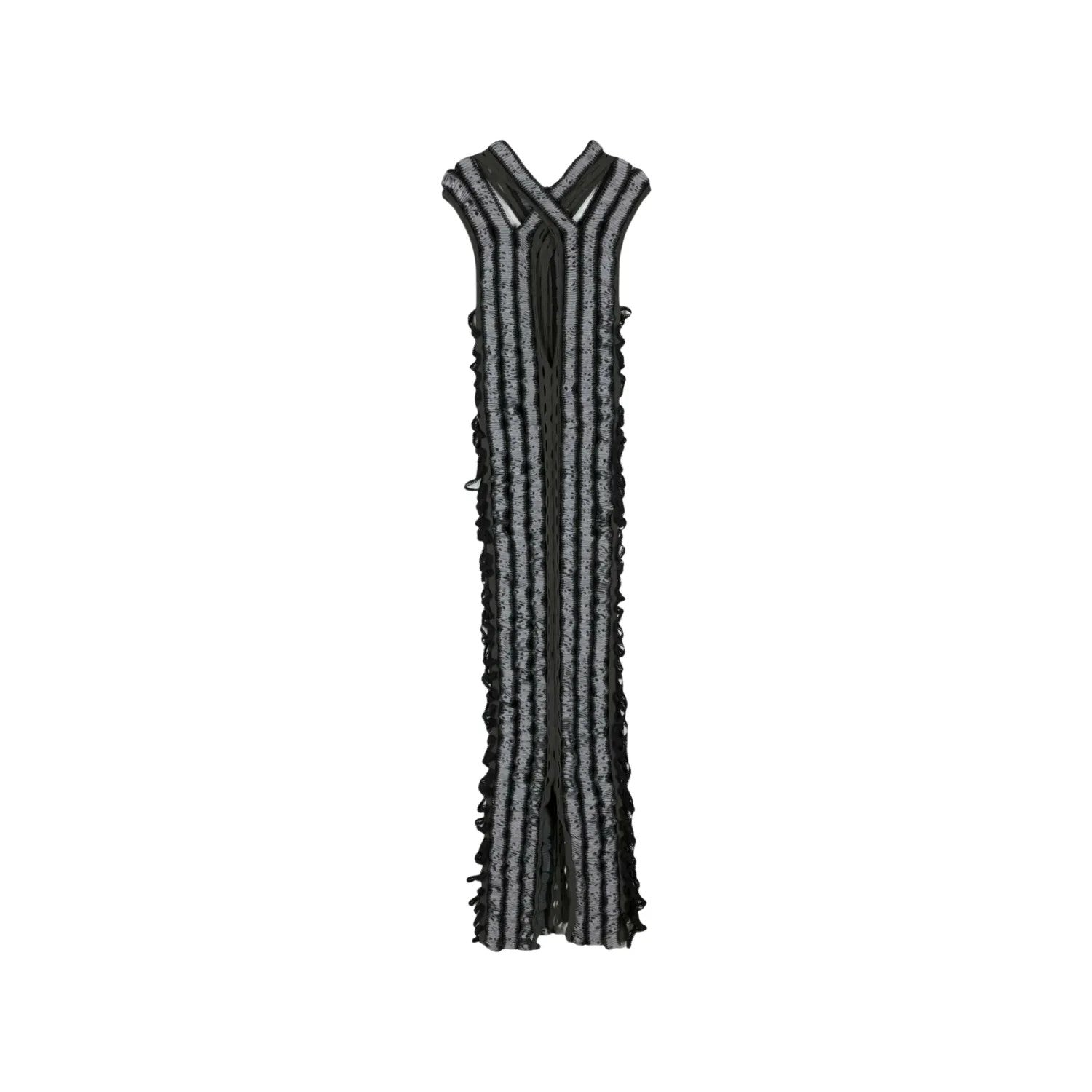 SINEAD O'DWYER Womens Shibari Criss-Cross Dress Maxi Multi Sleeveless 2 RRP 1865
