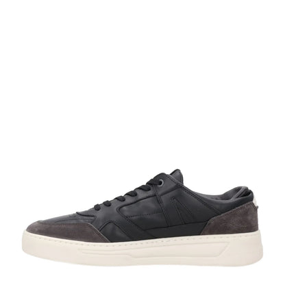 HUGO BOSS Mens Baltimore Sneakers Low Top Lace Up Black White Sole EU36.5 RRP214 — View 4