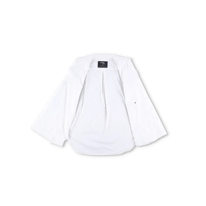 HOMMEGIRLS Womens Classic Shirt Long Sleeves Button-Up White Size M RRP 185 — View 7